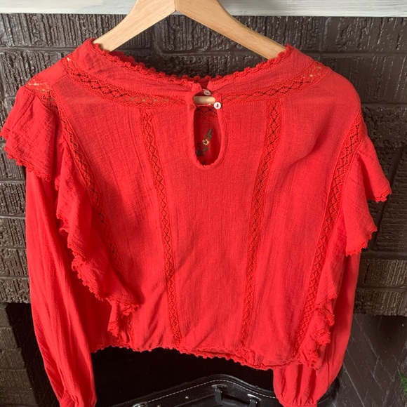 Free people embroidered top - Picture 4 of 4